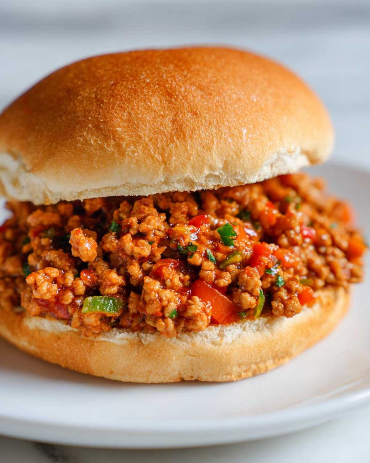 Healthy Turkey Sloppy Joes - detail 1