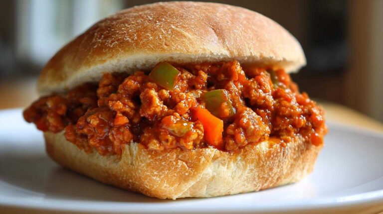 Healthy Turkey Sloppy Joes