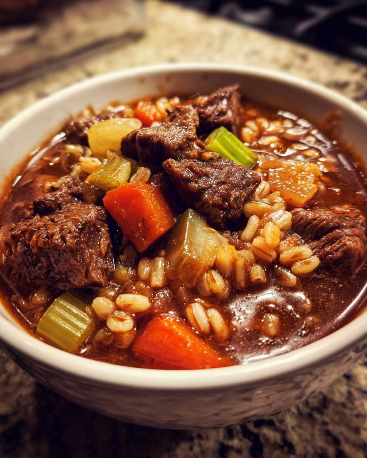 Hearty Beef and Barley Stew - detail 4