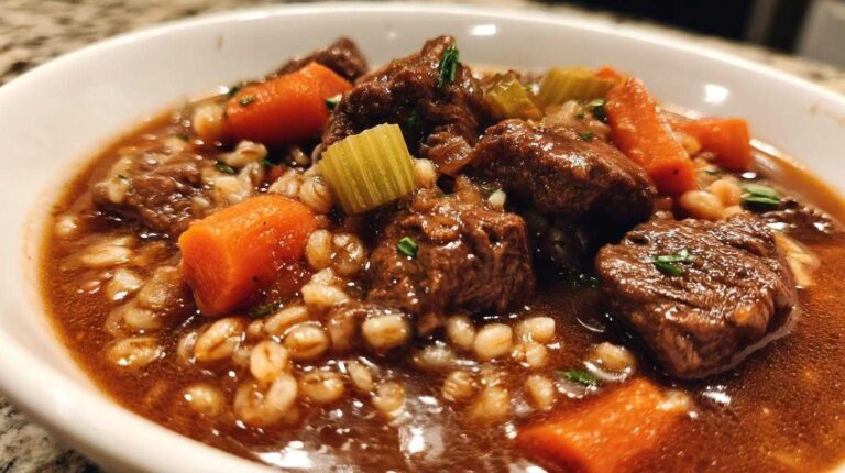 Hearty Beef and Barley Stew
