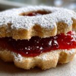 Holiday Linzer Sandwich Cookies