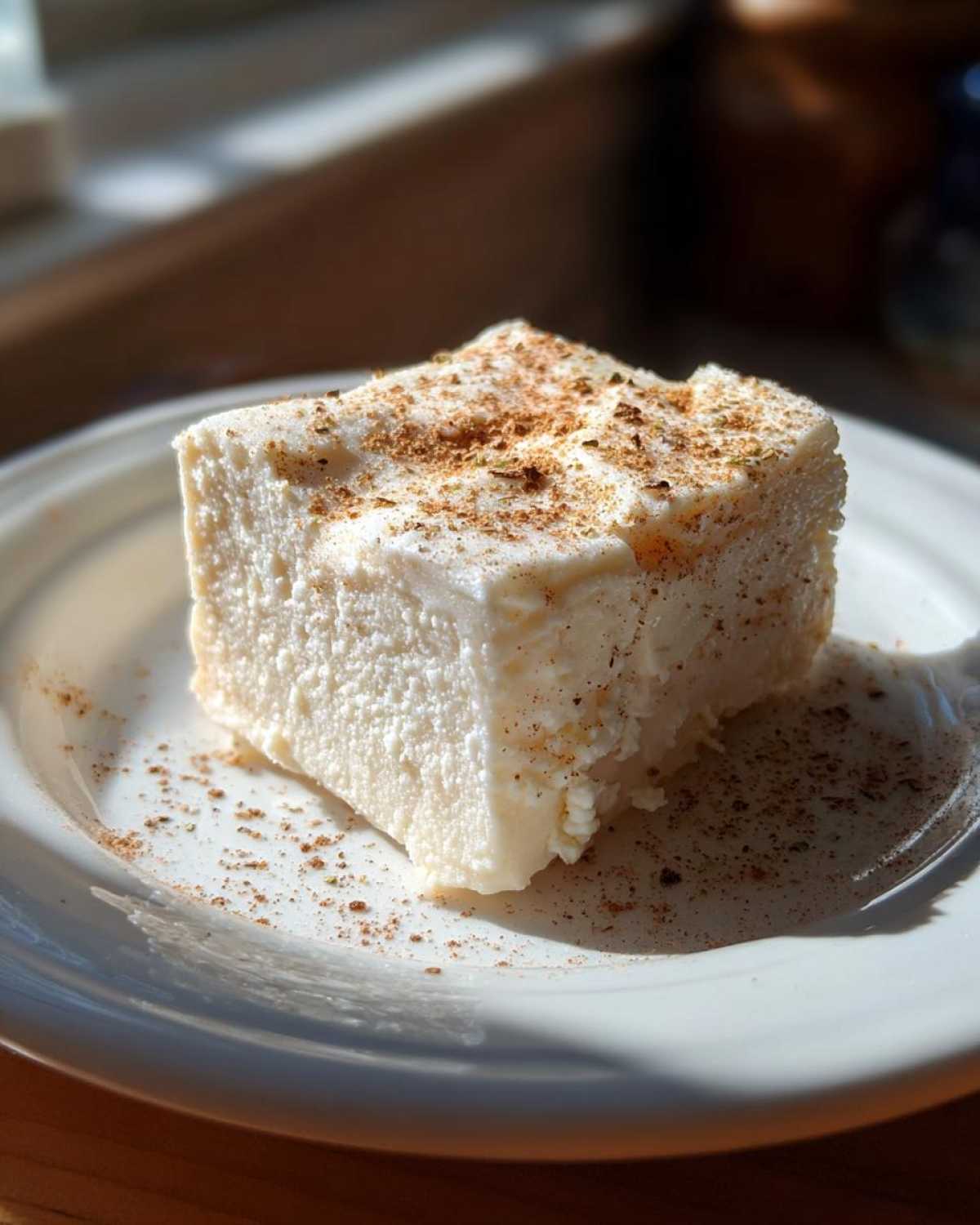 Homemade Eggnog Fudge - detail 1