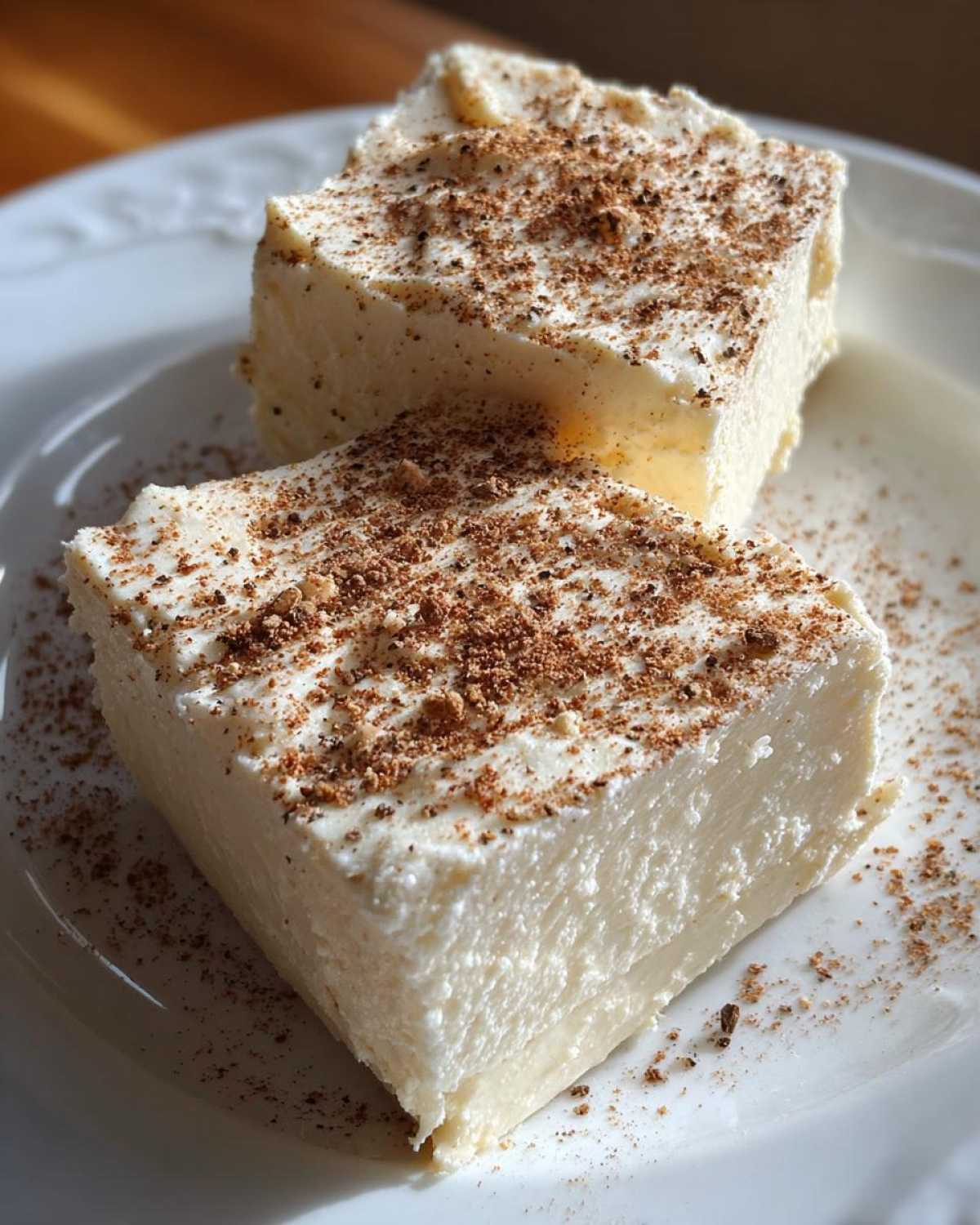 Homemade Eggnog Fudge - detail 3