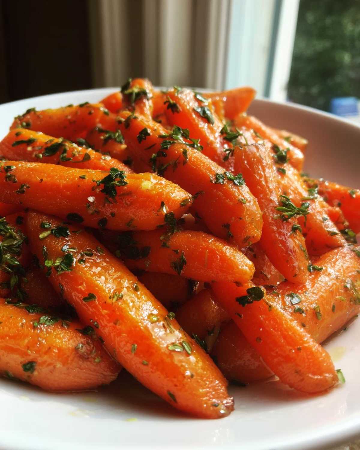 Honey Glazed Carrots with Thyme - detail 3