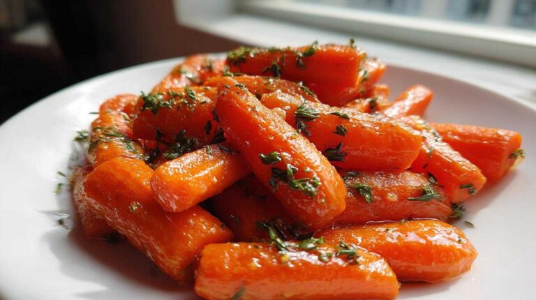 Honey Glazed Carrots with Thyme