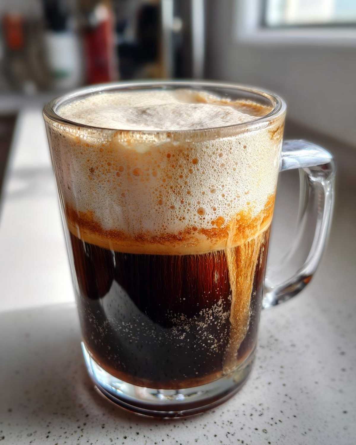 Irish Coffee with Bourbon - detail 1