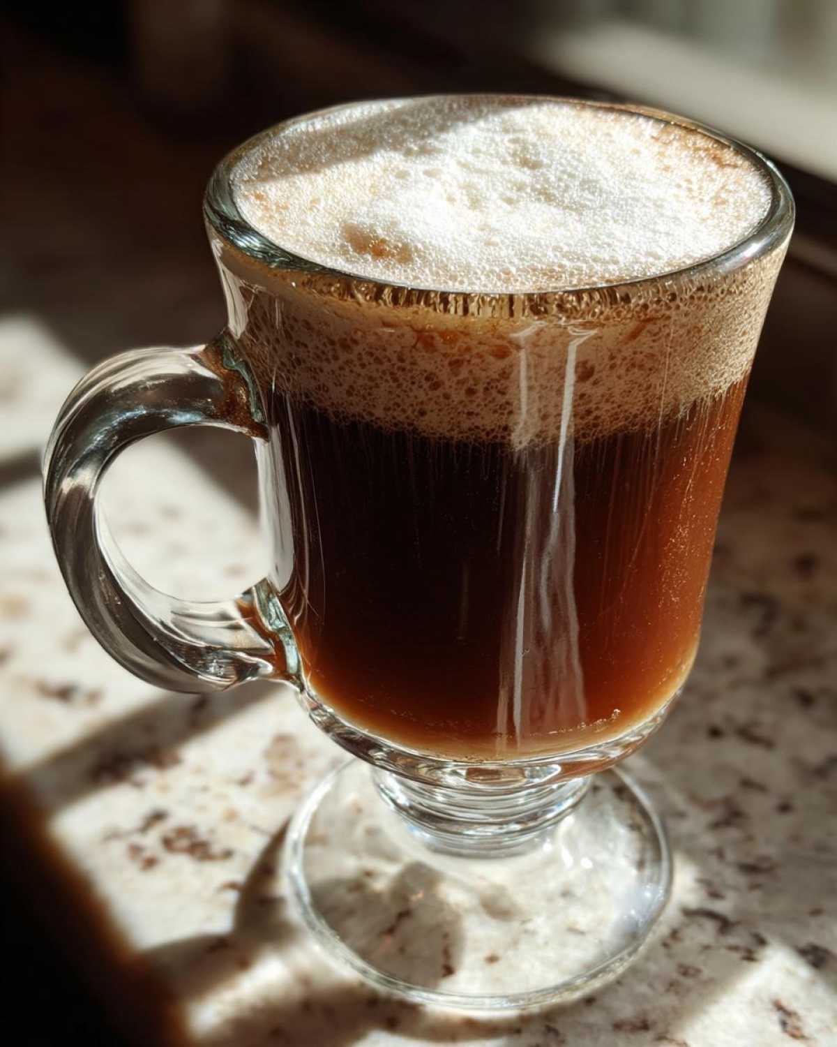 Irish Coffee with Bourbon - detail 3