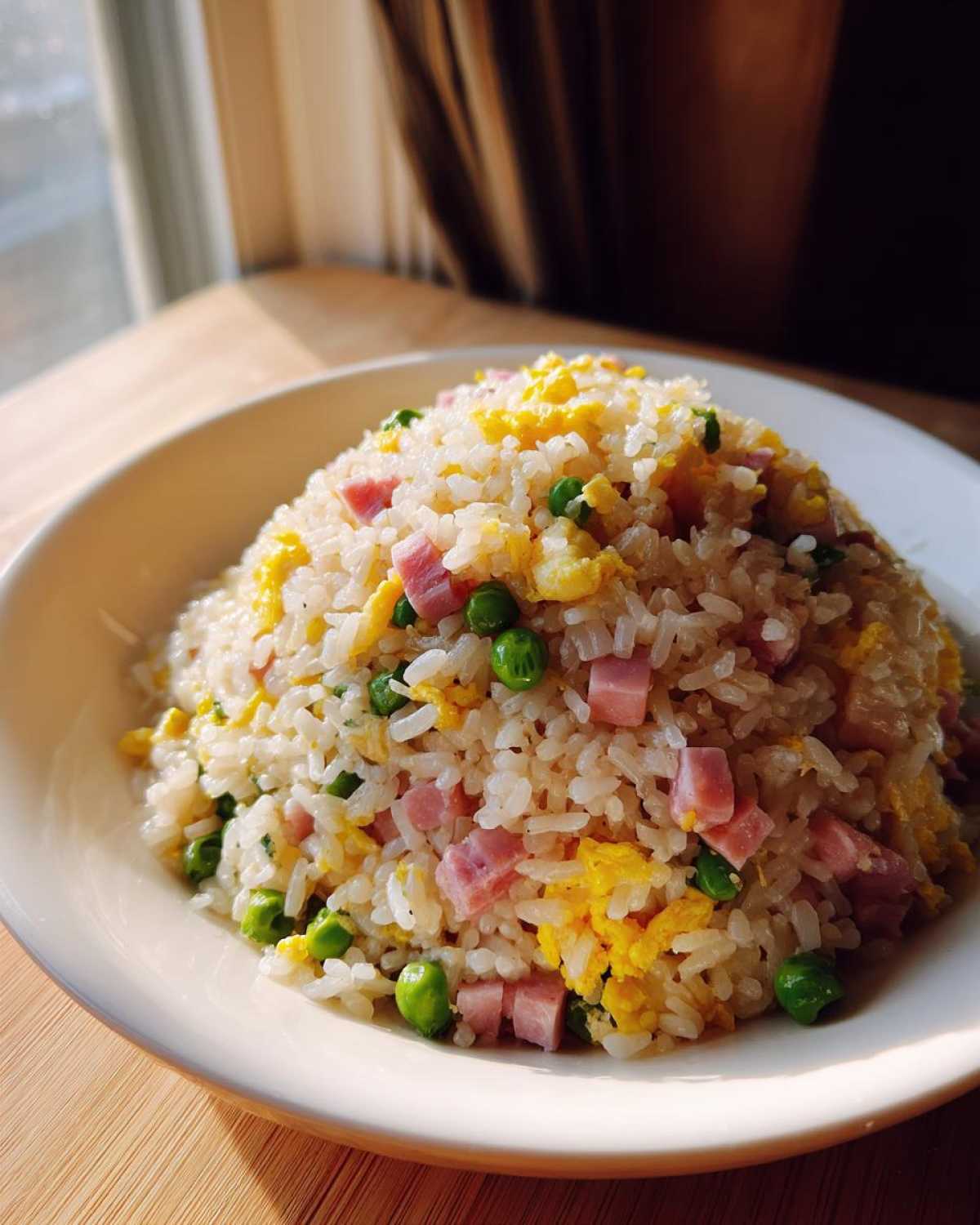 Leftover Ham Fried Rice - detail 2