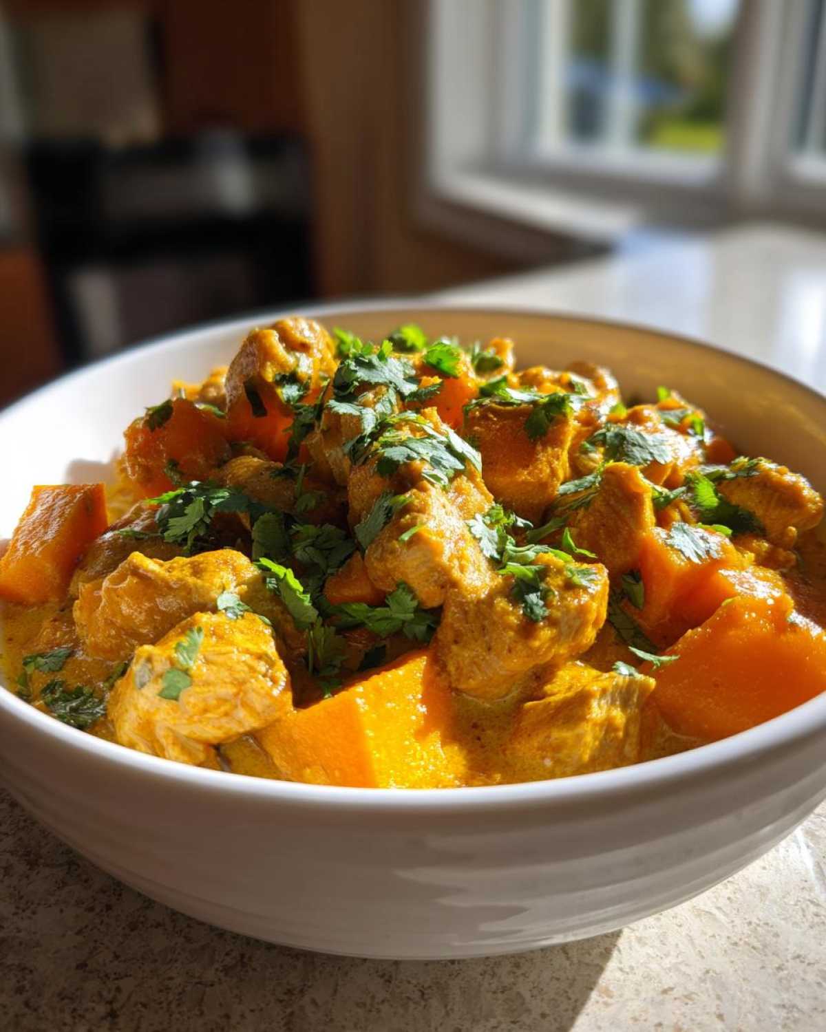 Leftover Turkey and Sweet Potato Curry - detail 3