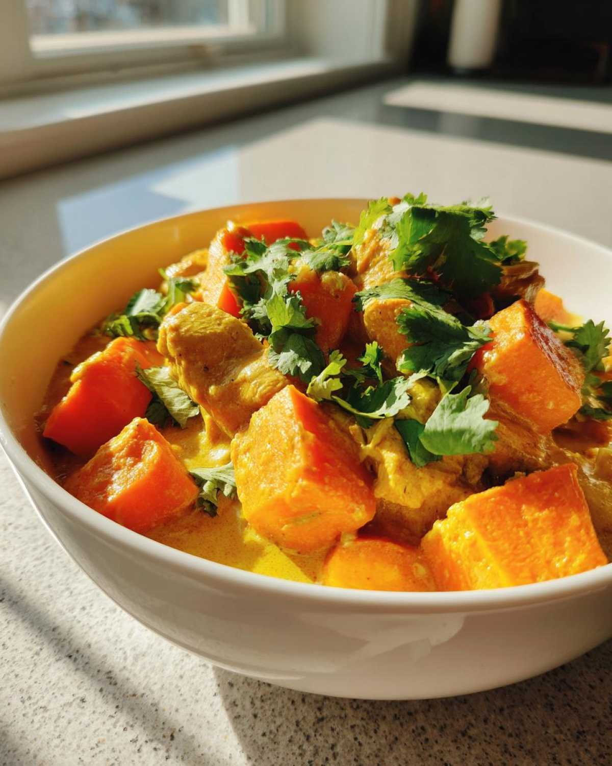 Leftover Turkey and Sweet Potato Curry - detail 4