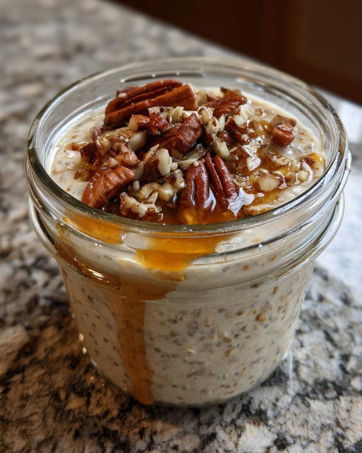 Maple Pecan Overnight Oats - detail 4