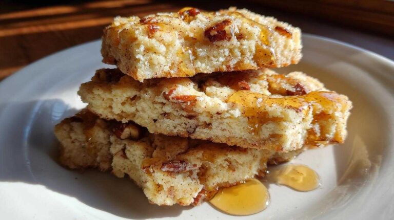 Maple Pecan Shortbread Cookies