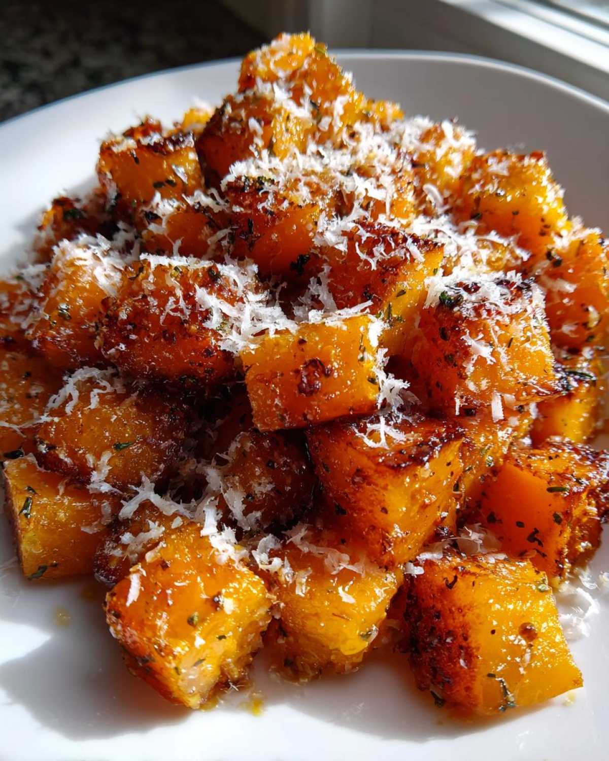 Maple Roasted Butternut Squash with Parmesan - detail 2