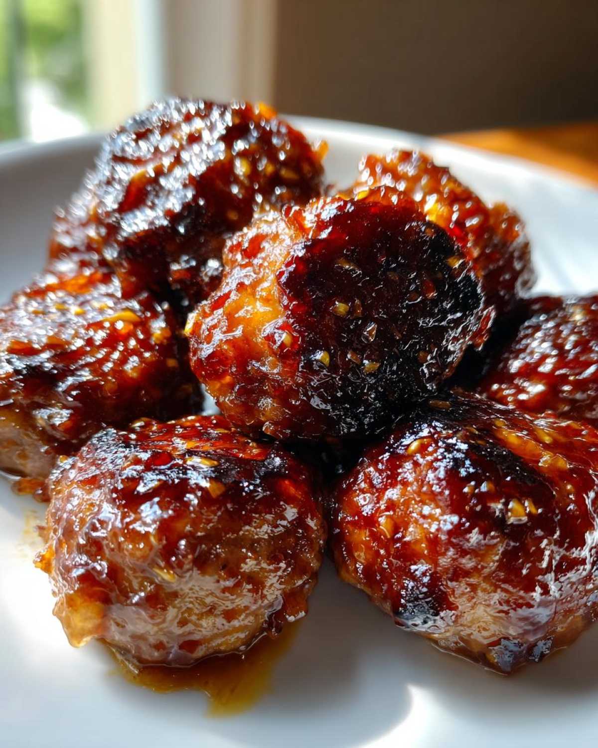 Mini Maple Dijon Meatballs - detail 2