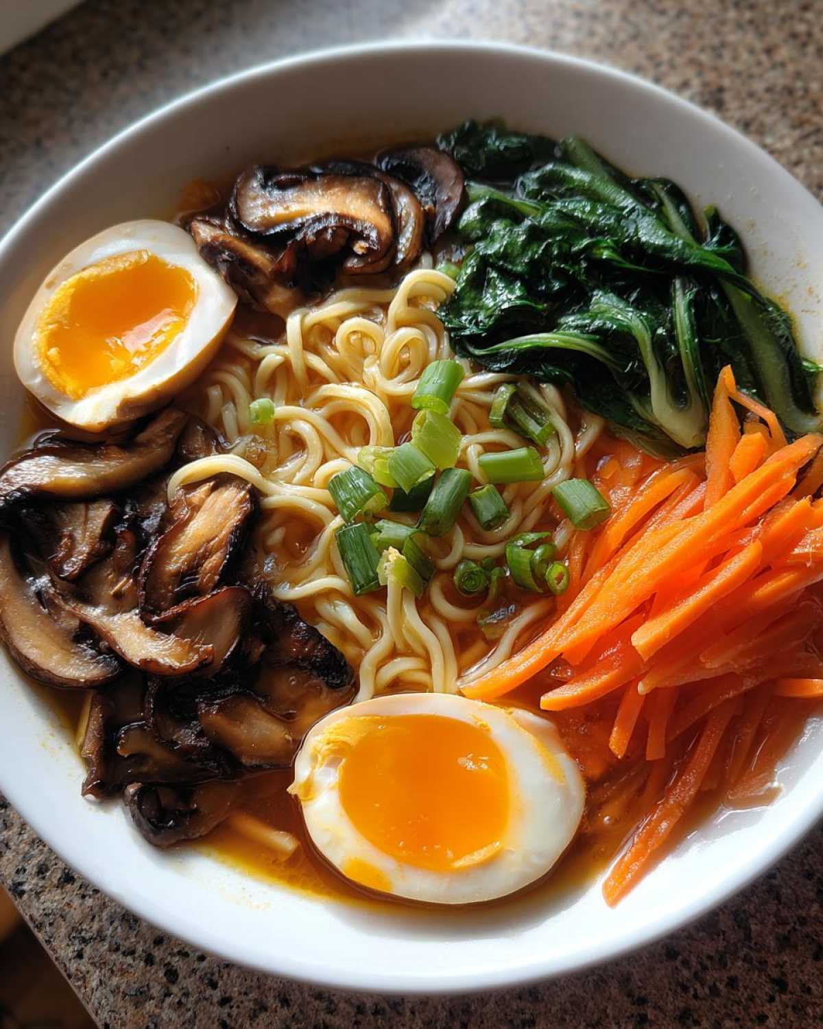 Miso Ramen with Vegetables - detail 2