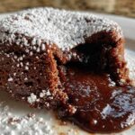 Molten Gingerbread Lava Cakes