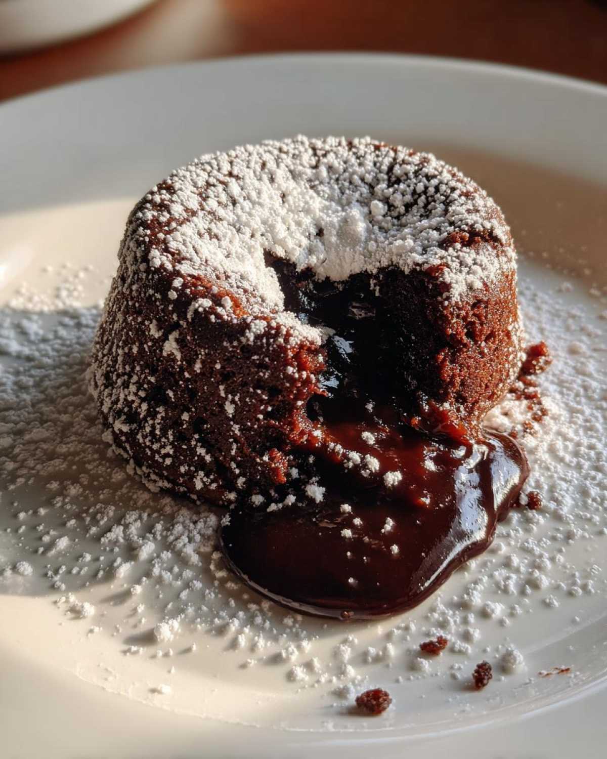Molten Gingerbread Lava Cakes - detail 2