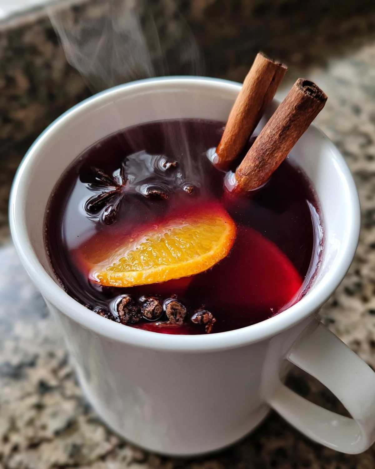 Mulled Cranberry Pomegranate Wine - detail 2
