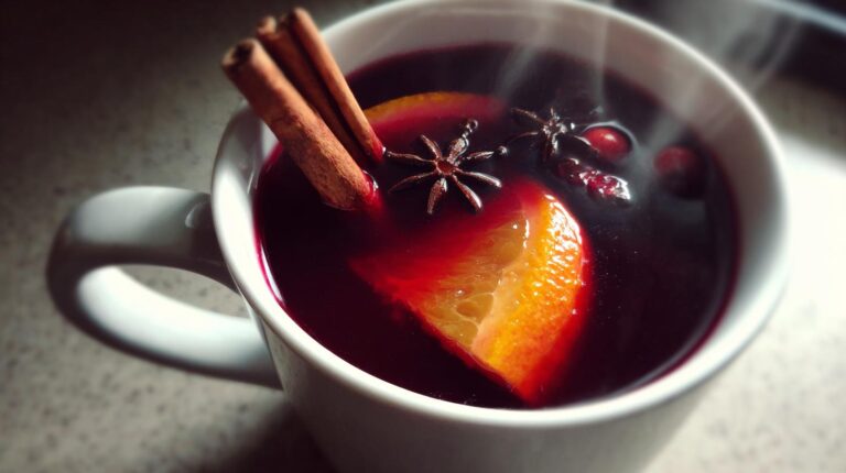 Mulled Cranberry Pomegranate Wine