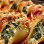 Mushroom and Spinach Stuffed Shells