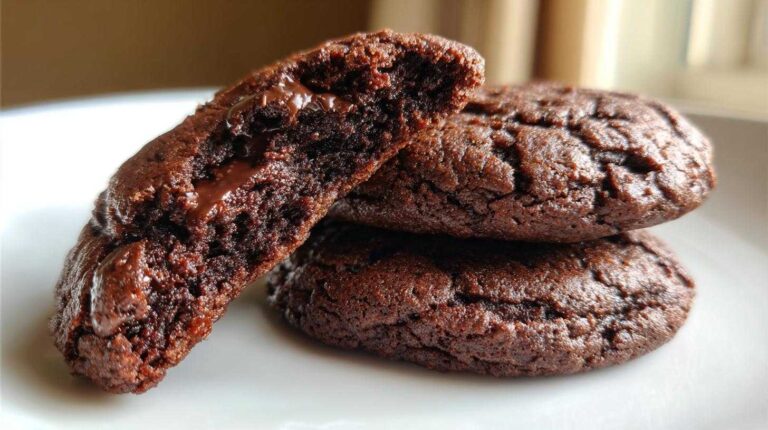 Nutella Hot Cocoa Cookies