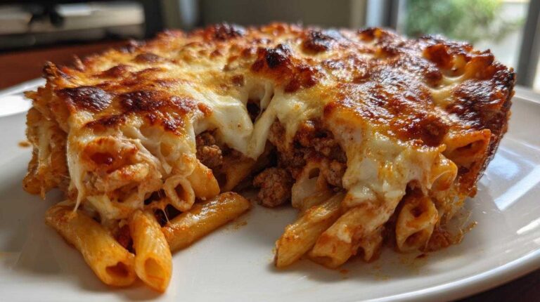 One-Pan Baked Ziti with Sausage