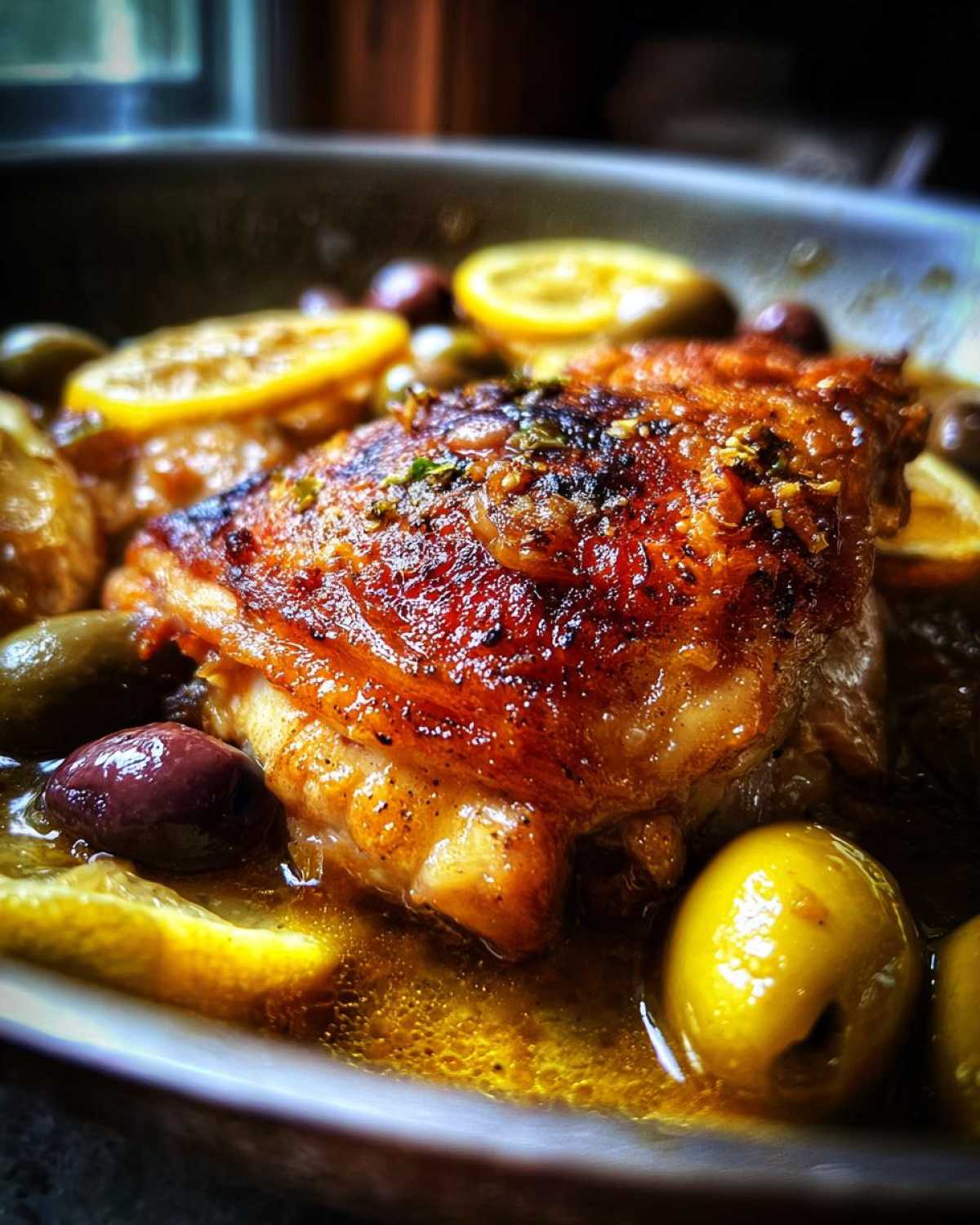 One-Pan Greek Chicken with Lemon and Olives - detail 3