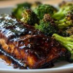 One-Pan Teriyaki Salmon and Broccoli