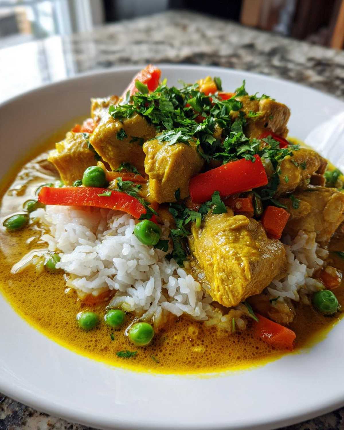 One-Pot Coconut Chicken Curry - detail 2