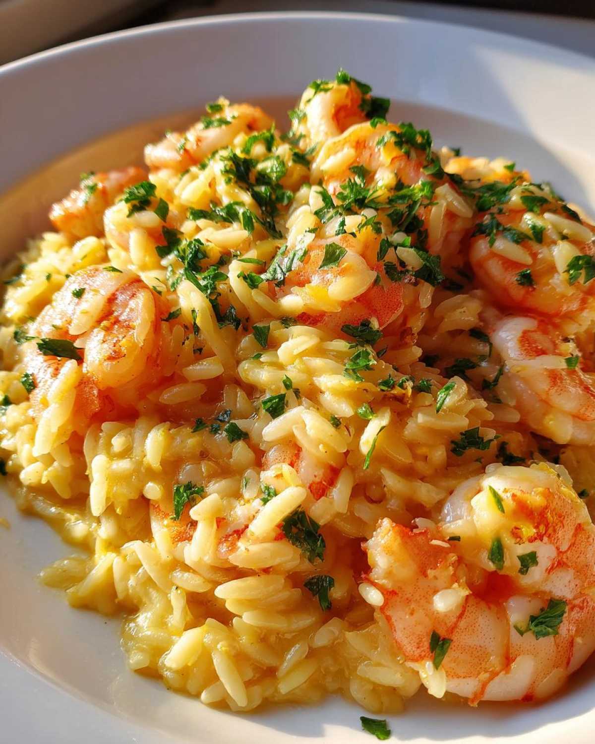 One-Pot Lemon Garlic Shrimp and Orzo - detail 1