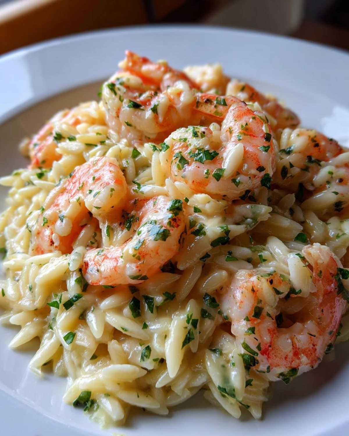 One-Pot Lemon Garlic Shrimp and Orzo - detail 3