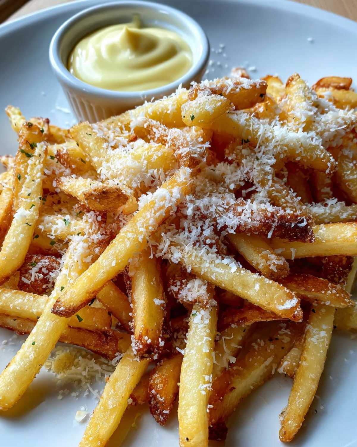 Parmesan Truffle Fries with Garlic Aioli - detail 1