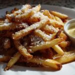 Parmesan Truffle Fries with Garlic Aioli