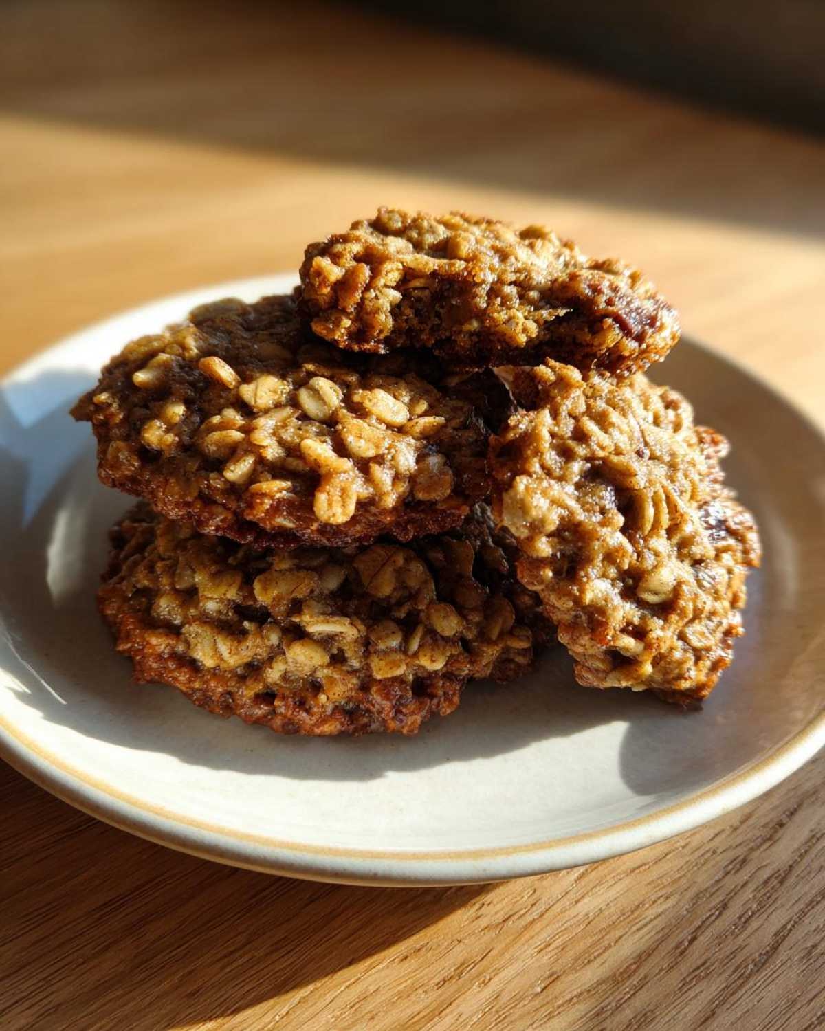 Peanut Butter Banana Oatmeal Cookies - detail 4