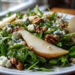 Pear and Gorgonzola Arugula Salad