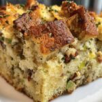 Pecan and Herb Stuffing Bake