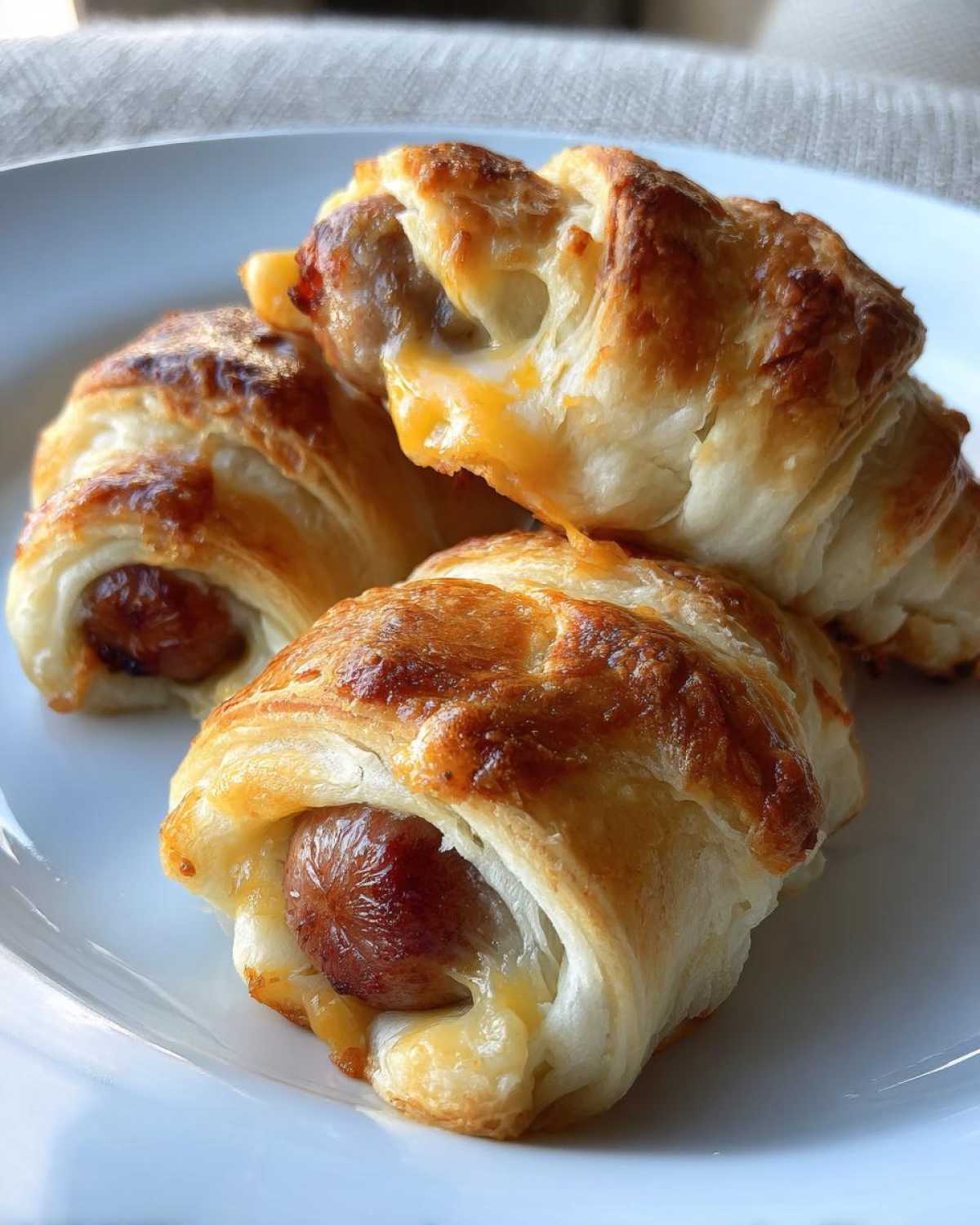 Pigs in a Blanket with Cheddar and Dijon - detail 1