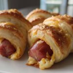 Pigs in a Blanket with Cheddar and Dijon