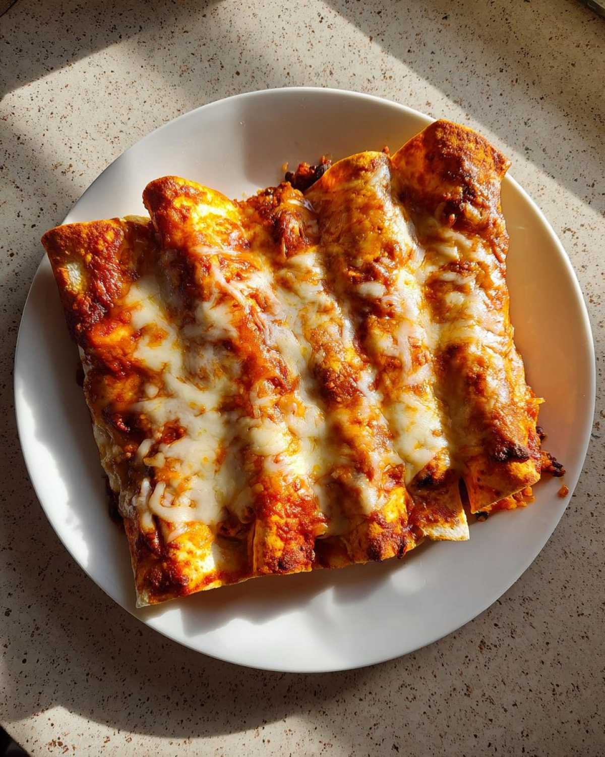 Pumpkin and Black Bean Enchiladas - detail 3