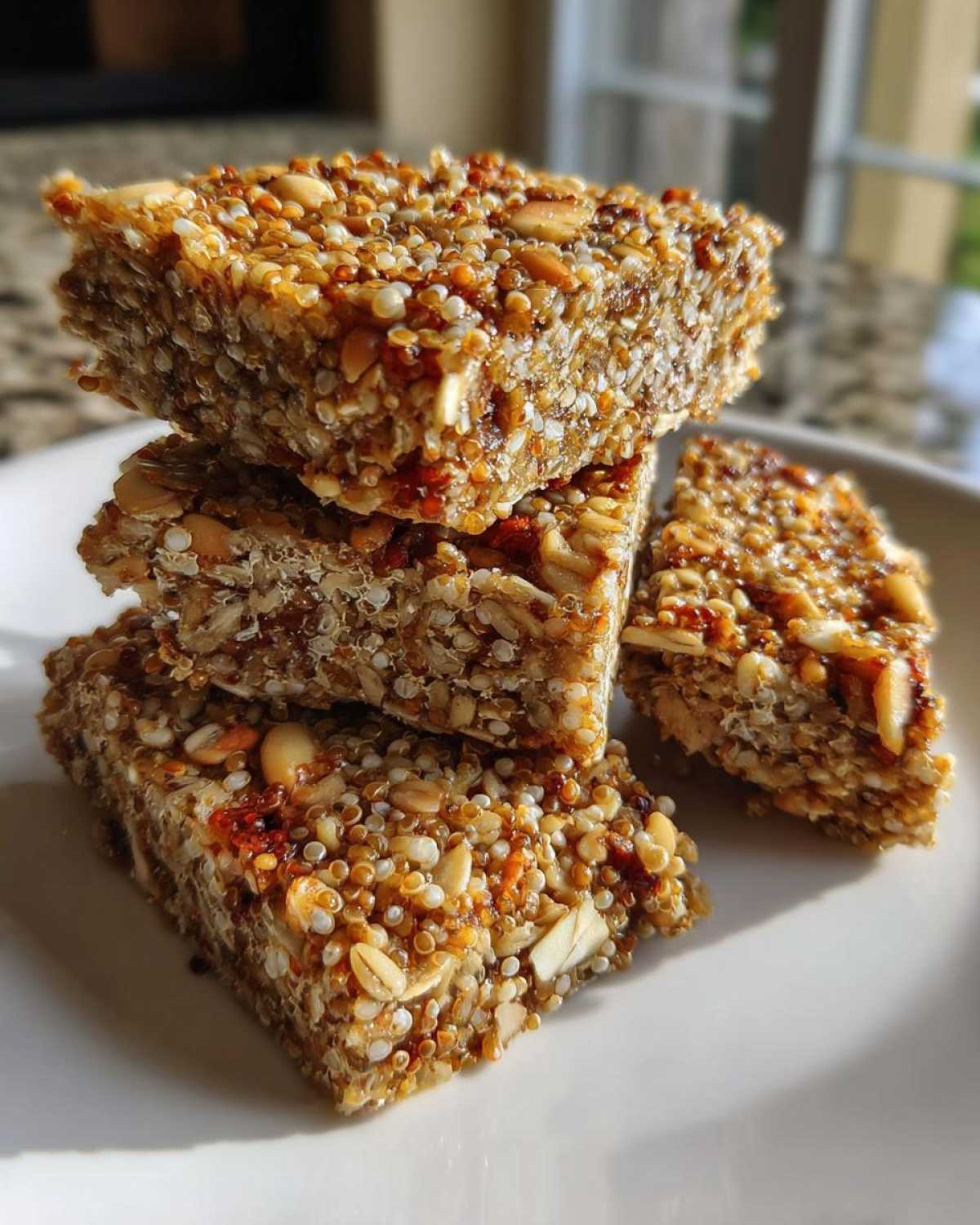 Quinoa Energy Bars with Nuts and Seeds - detail 4