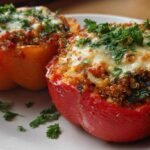 Quinoa and Veggie Stuffed Peppers