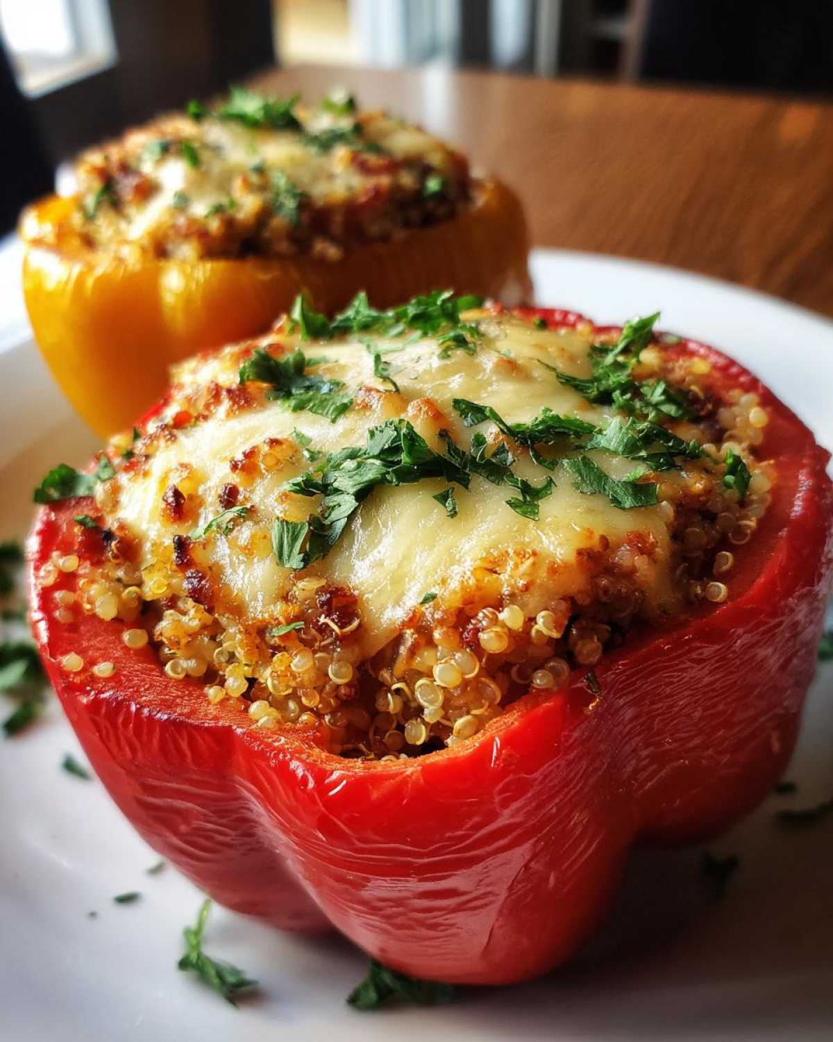 Quinoa and Veggie Stuffed Peppers - detail 4