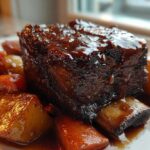 Red Wine Braised Short Ribs with Root Vegetables