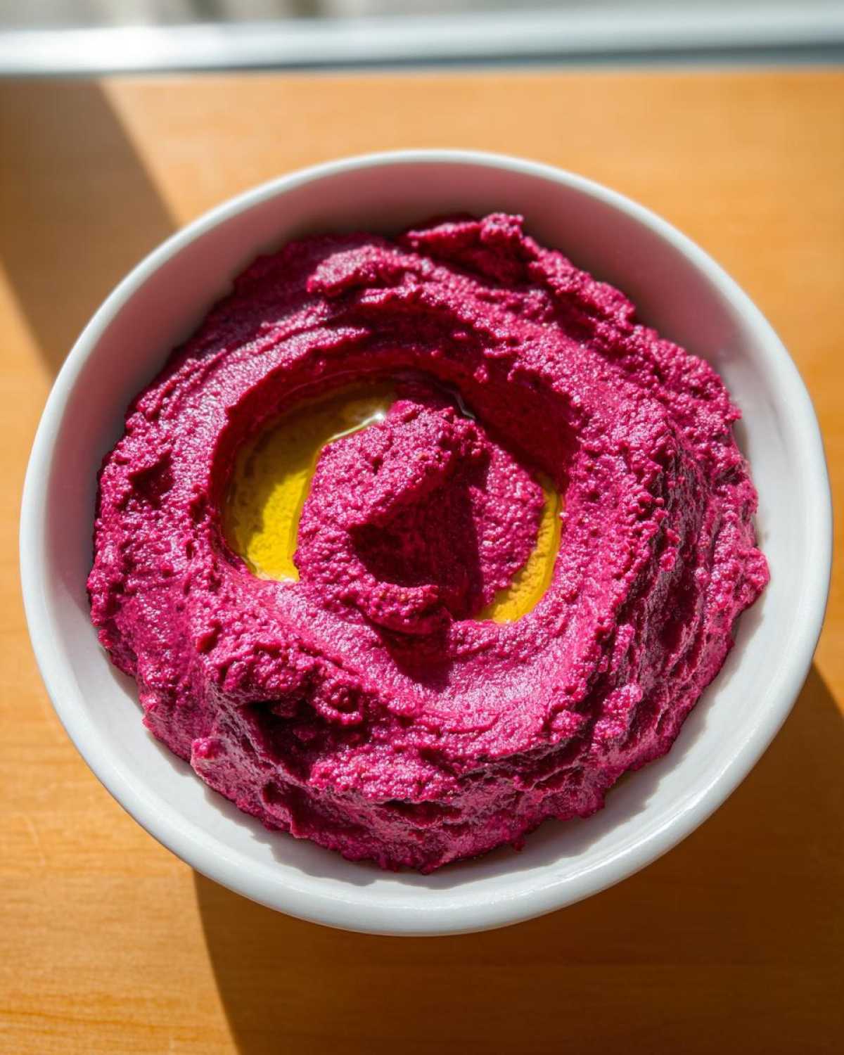 Roasted Beet Hummus with Tahini - detail 3