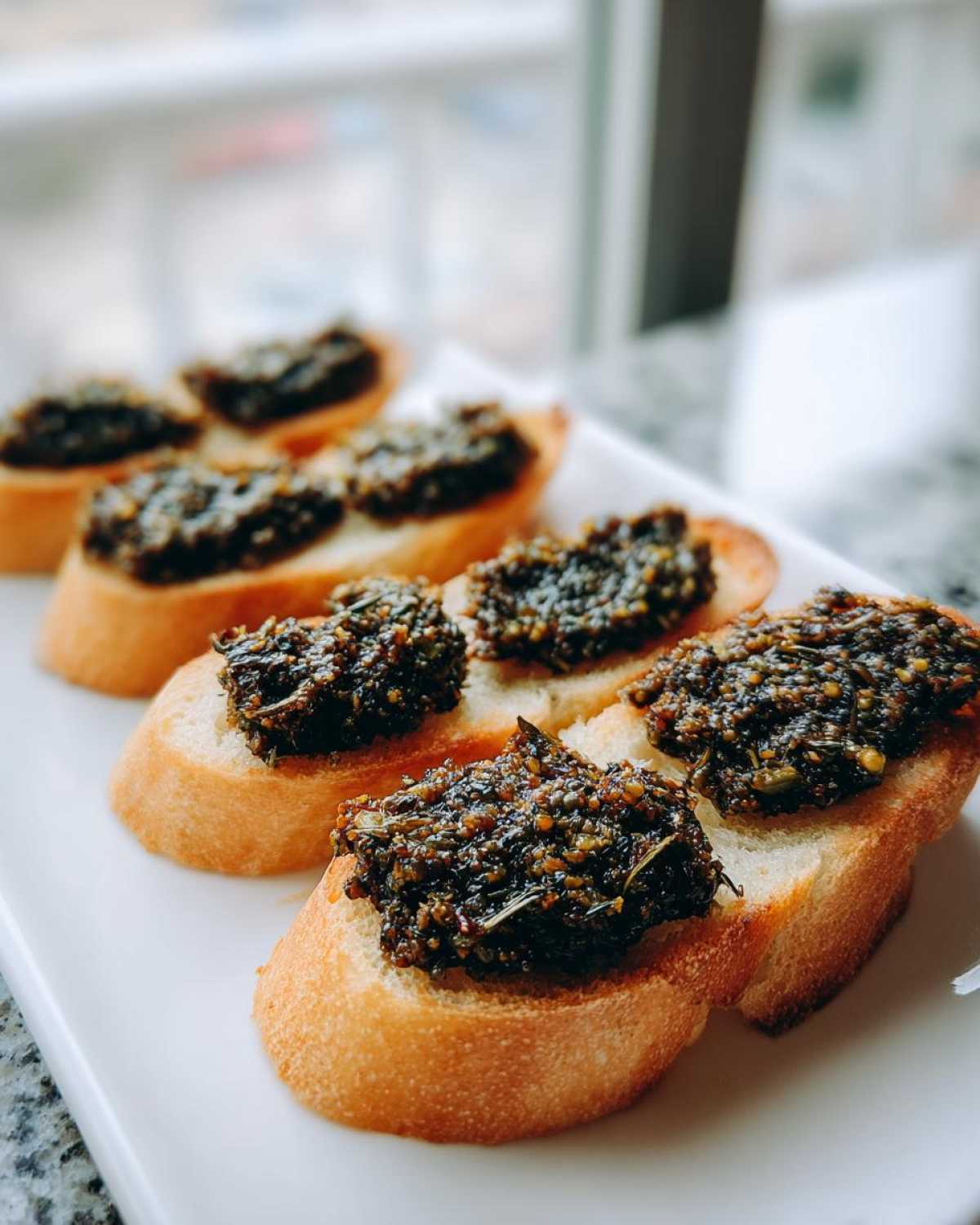 Rosemary Olive Tapenade Crostini - detail 4
