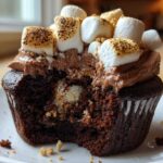 S'Mores Hot Chocolate Cupcakes