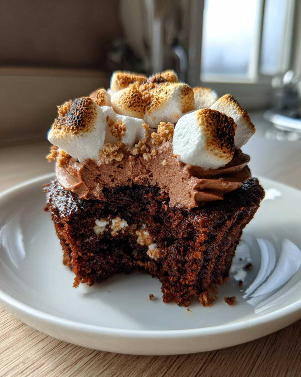 S'Mores Hot Chocolate Cupcakes - detail 3
