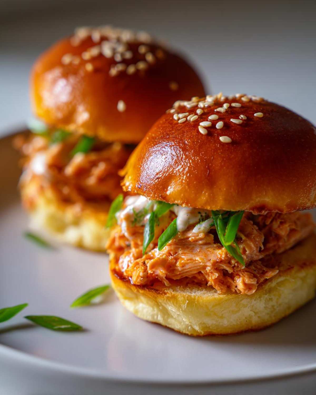 Sesame-Ginger Salmon Sliders - detail 1