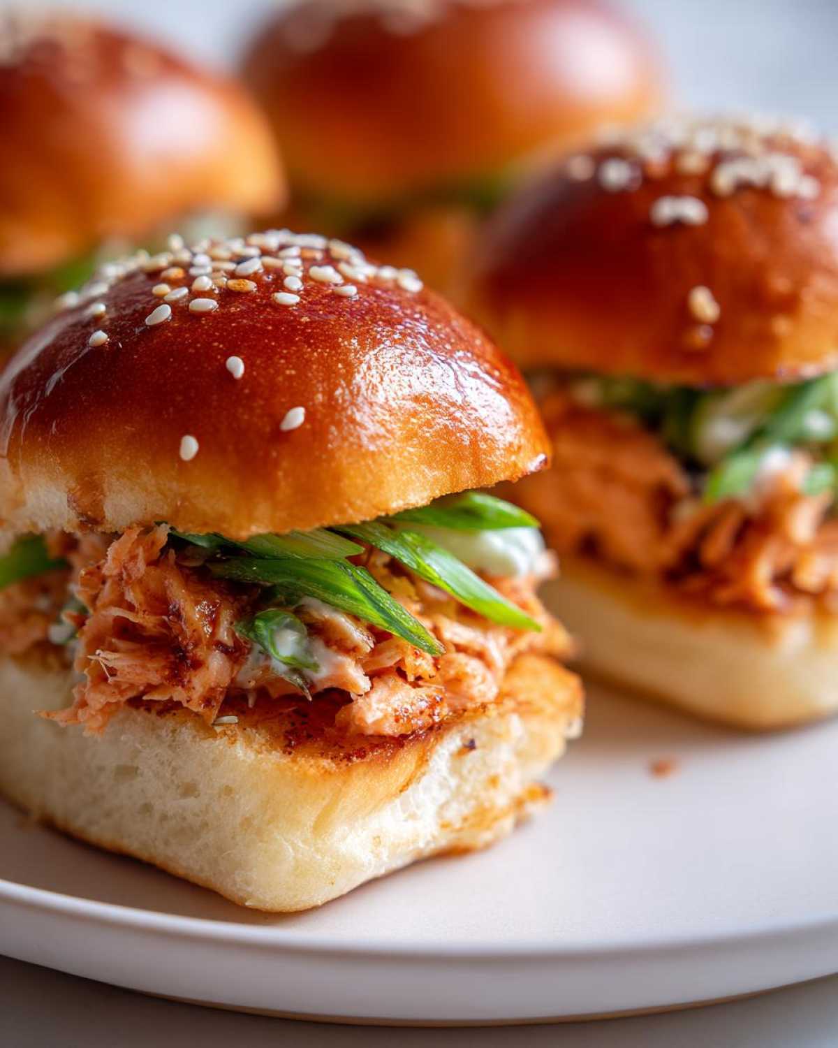 Sesame-Ginger Salmon Sliders - detail 3