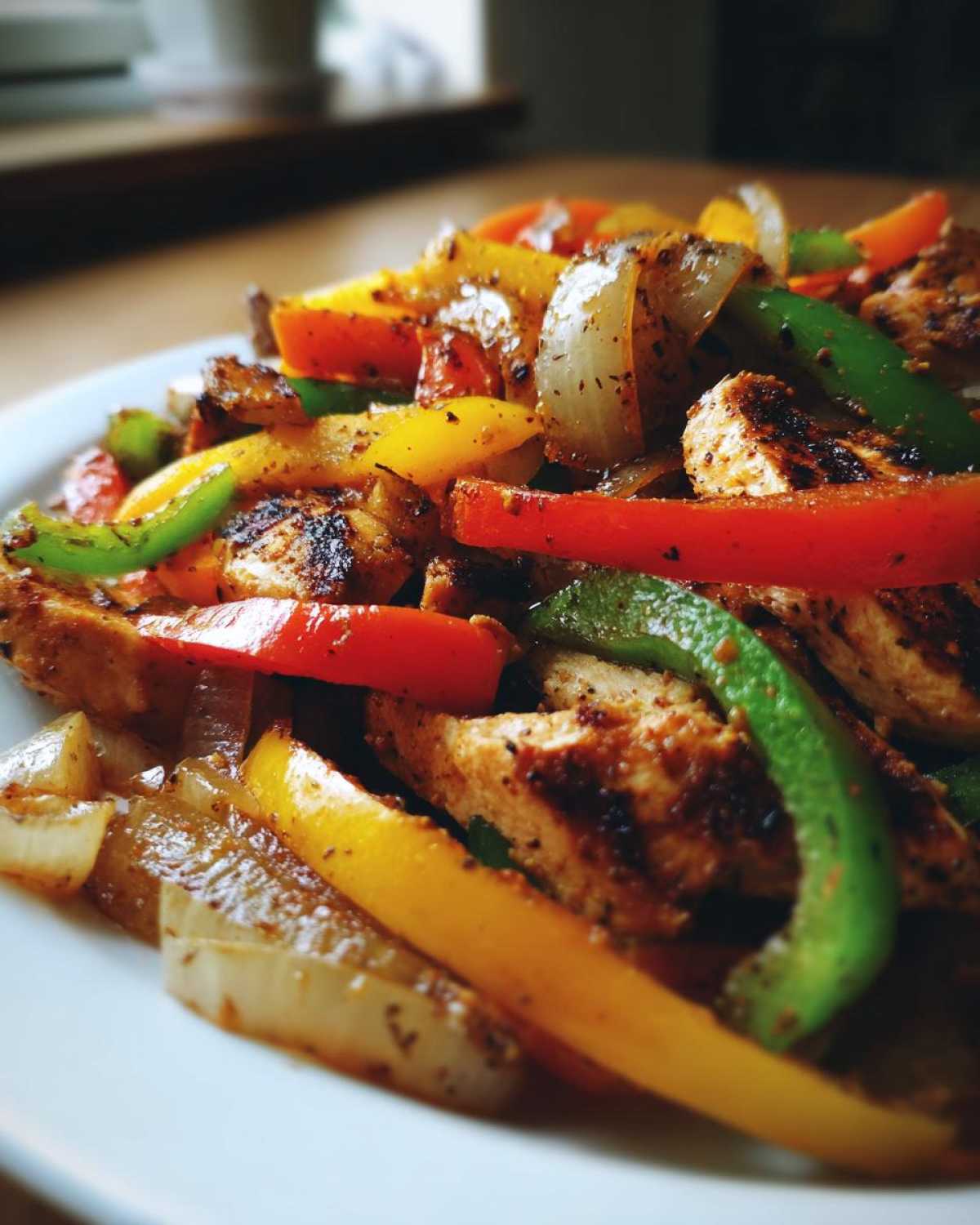 Sheet Pan Chicken Fajitas with Peppers - detail 1